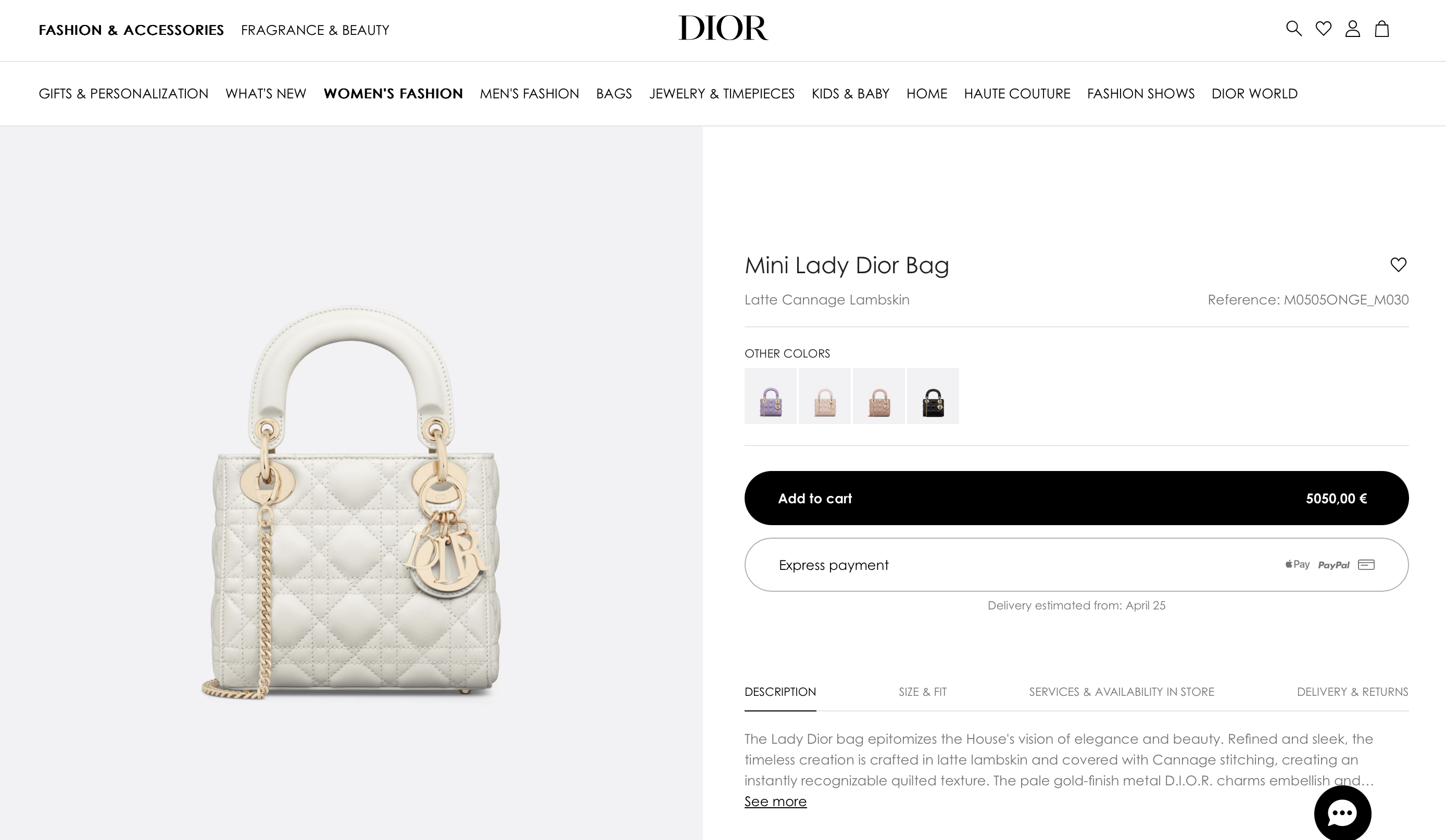 MINI LADY CHRISTIAN DIOR_2